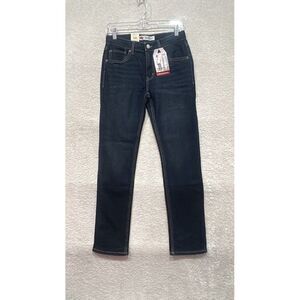 Levis 510 Skinny Fit Stretch Jeans Skinny From Hip to Ankle Size 28x30 Dark Blue